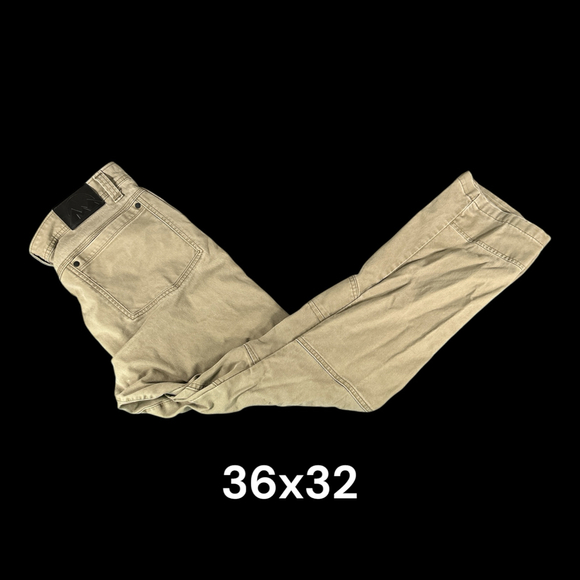 Wrangler ATG Pants 36x32 All Terrain Gear Hiking Outdoor Double Knee Distressed - Picture 1 of 6